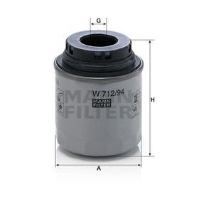 Mann W712/94 Yağ Filtresi