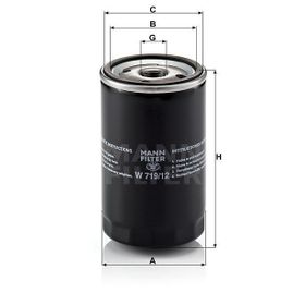 Mann W719/12 Yağ Filtresi