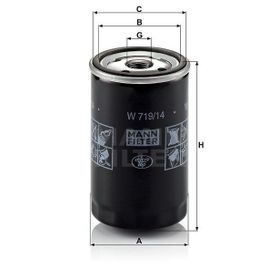 Mann W719/14 Yağ Filtresi