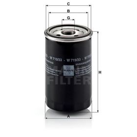 Mann W719/33 Yağ Filtresi