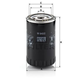 Mann W840/2 Yağ Filtresi
