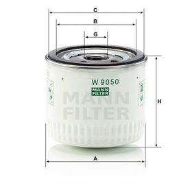 Mann W9069 Yağ Filtresi