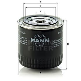 Mann W920/17 Yağ Filtresi