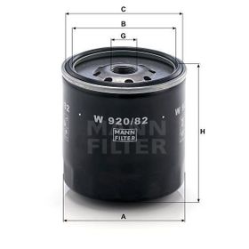 Mann W920/82 Yağ Filtresi