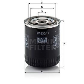 Mann W930/11 Yağ Filtresi