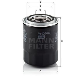 Mann W930/26 Yağ Filtresi