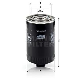 Mann W940/13 Yağ Filtresi