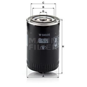 Mann W940/25 Yağ Filtresi