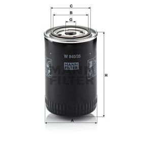 Mann W940/35 Yağ Filtresi