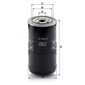 Mann W950/14 Yağ Filtresi
