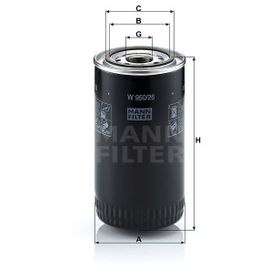 Mann W950/26 Yağ Filtresi