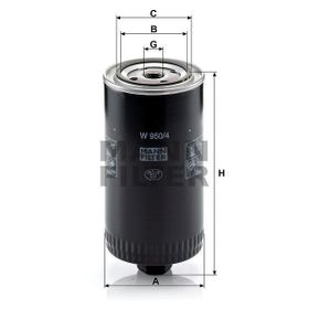 Mann W950/4 Yağ Filtresi
