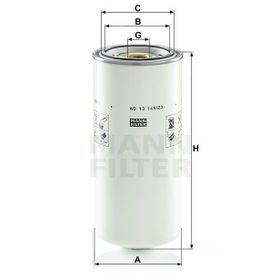 Mann WD13145/23 Yağ Filtresi