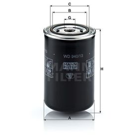 Mann WD940/13 Yağ Filtresi