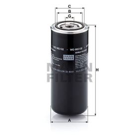 Mann WD962/32 Yağ Filtresi