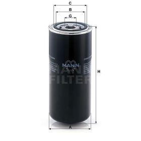 Mann WD962/8 Yağ Filtresi