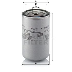 Mann WDK719 Yakıt Filtresi