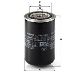Mann WDK940/5 Yakıt Filtresi