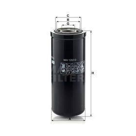 Mann WH1257/3 Hidrolik Şanzıman Filtresi