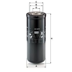 Mann WH1257/5 Hidrolik Şanzıman Filtresi