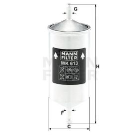 Mann WK 613 Yakıt Filtresi