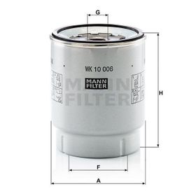 Mann WK10006 Z Yakıt Filtresi