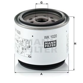 Mann WK1020X Yakıt Filtresi