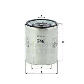 Mann WK1040/1X Yakıt Filtresi
