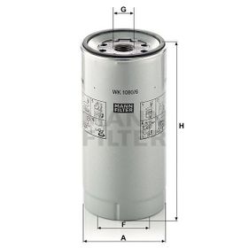 Mann WK1080/6X Yakıt Filtresi