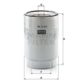 Mann WK11001X Yakıt Filtresi