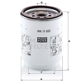 Mann WK11022Z Yakıt Filtresi