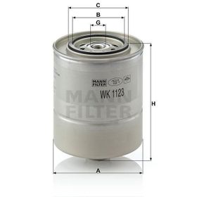 Mann WK1123 Yağ Filtresi