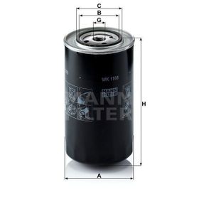 Mann WK1168 Yakıt Filtresi