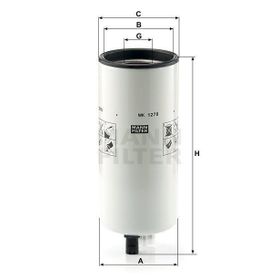 Mann WK1270 Yakıt Filtresi