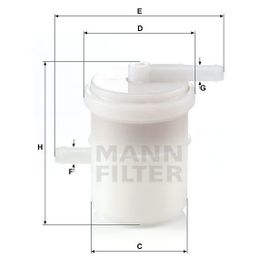 Mann WK42/81 Yakıt Filtresi