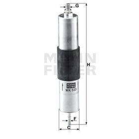 Mann WK533 Yakıt Filtresi