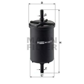 Mann WK6002 Yakıt Filtresi