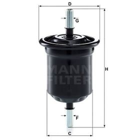 Mann WK6013 Yakıt Filtresi