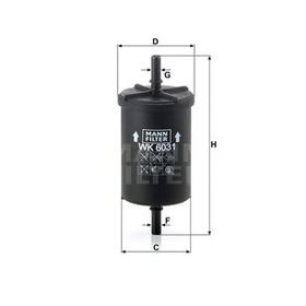 Mann WK6037 Yakıt Filtresi
