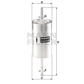 Mann WK614/46 Yakıt Filtresi