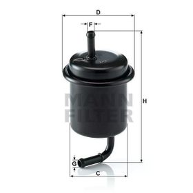 Mann WK614/47 Yakıt Filtresi