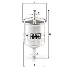 Mann WK66 Yakıt Filtresi