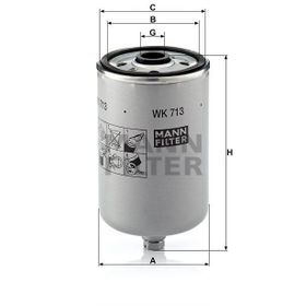 Mann WK713 Yakıt Filtresi