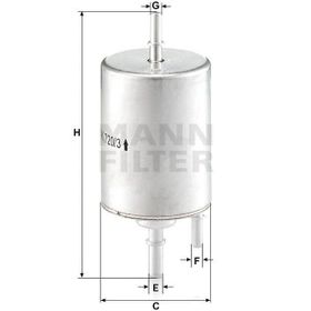 Mann WK720/3 Yakıt Filtresi