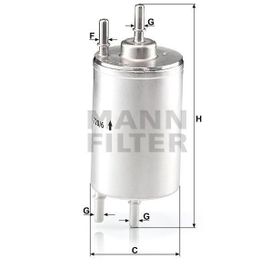 Mann WK720/6 Yakıt Filtresi