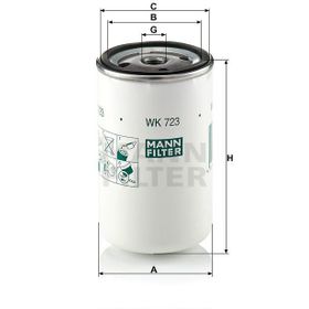 Mann WK723 Yakıt Filtresi