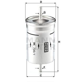 Mann WK730/1 Yakıt Filtresi