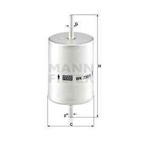 Mann WK730/5 Yakıt Filtresi