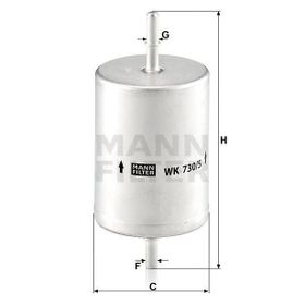 Mann WK730/5 Yakıt Filtresi