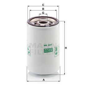 Mann WK8001 Yakıt Filtresi